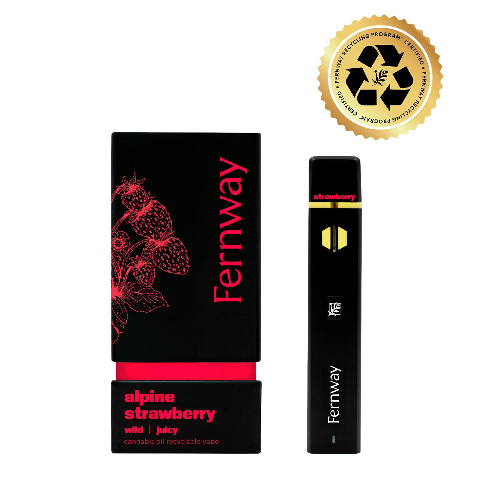 Fernway Alpine Strawberry PRO Disposable 2g